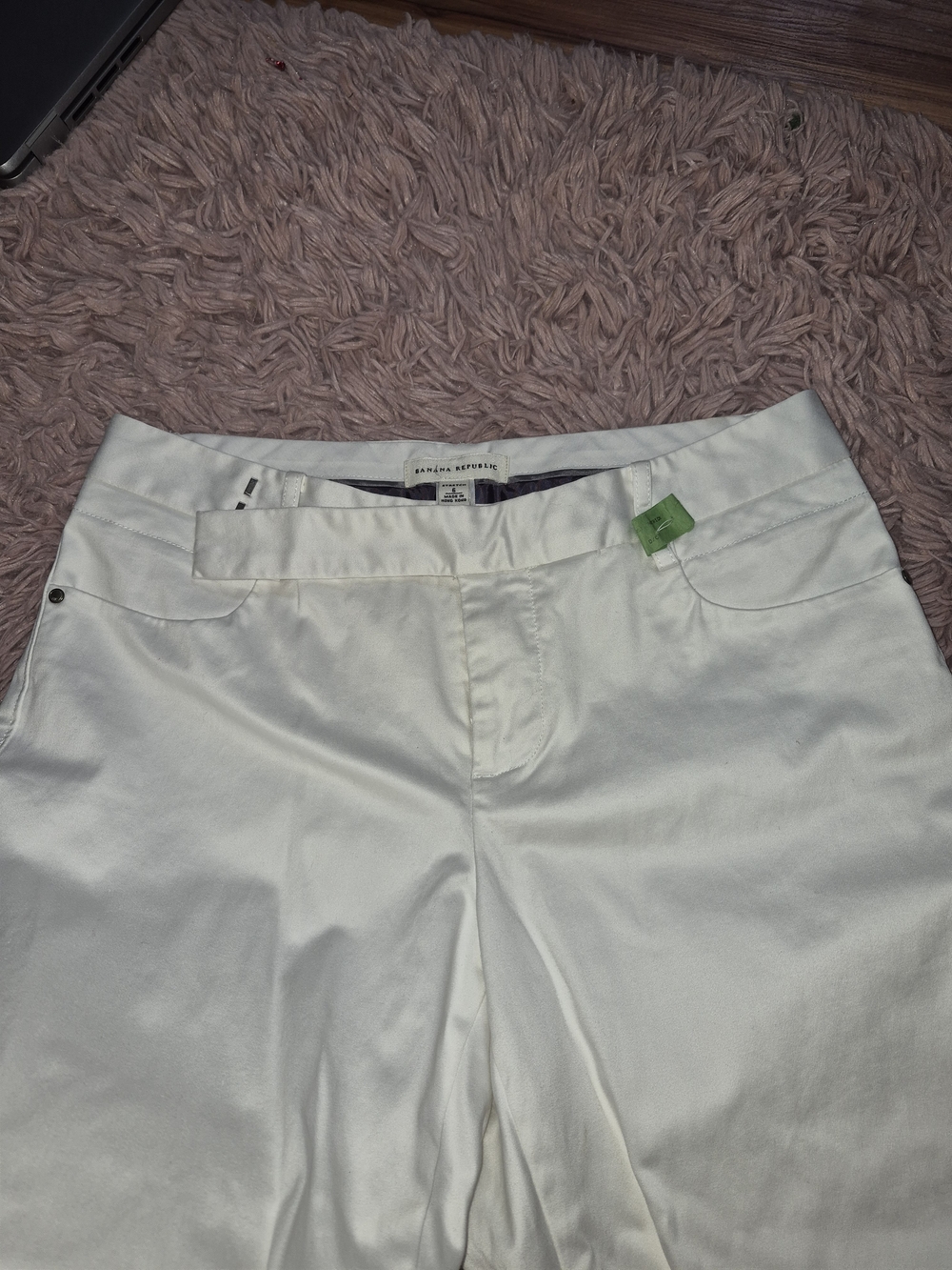 Banana Republic White Dress Pants